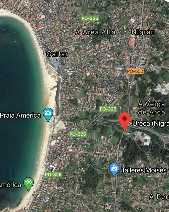 Muiño. Pequeña casita cerca de playa America Nigrán Exterior foto